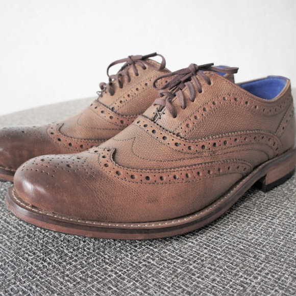 Ted Baker Guri Wing Tip Brogues Size 8 US main image 5